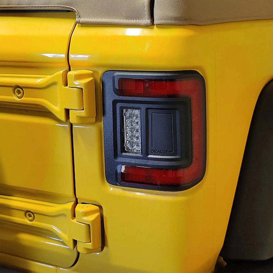 V2 | Flush Mount LED Tail Lights for Jeep Wrangler JL | Low-Profile | Plug-and-Play