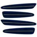 2005-2013 Chevrolet C6 Corvette Concept SMD Sidemarkers with le mans blue paint and clear lenses.