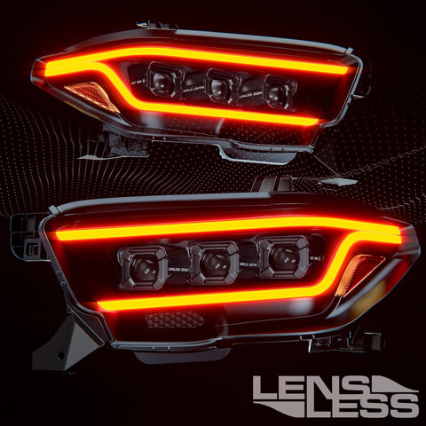 Lensless LED Headlights for 2016-2023 Gen 3 Toyota Tacoma - PRE-ORDER