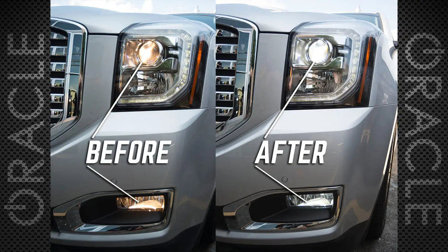 2007 Chevrolet Silverado 3500 Classic 9006 - 4,000+ Lumen LED Light Bulb Conversion Kit (Low Beam Headlight) - Image 6