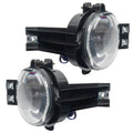 Side view of 2006-2008 Dodge Ram Pre-Assembled Halo Fog Lights