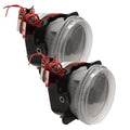 2007-2015 Jeep Wrangler Pre-Assembled Fog Lights - Dynamic ColorSHIFT