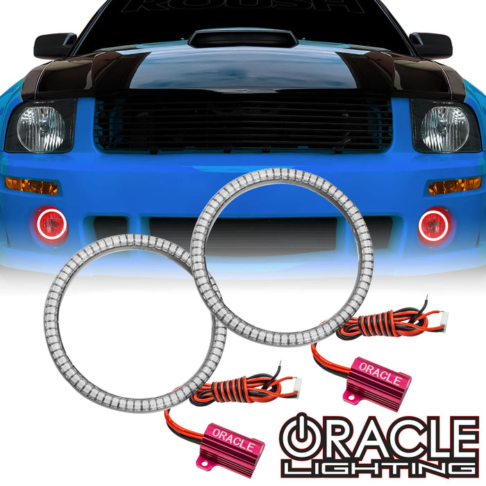 ORACLE Lighting 2005-2009 Ford Mustang Roush Surface Mount LED Fog Light Halo Kit