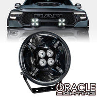 7" Multifunction 60W Round LED Spotlight - Post Mount