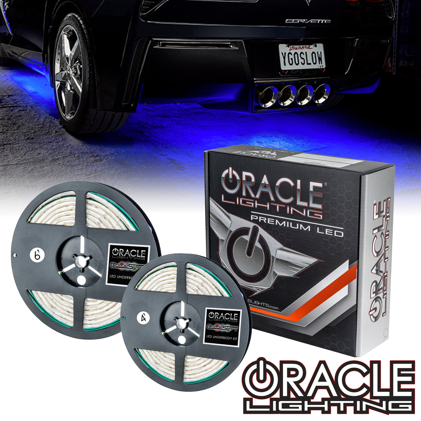ColorSHIFT LED Under Car Lights ORACLE Lighting