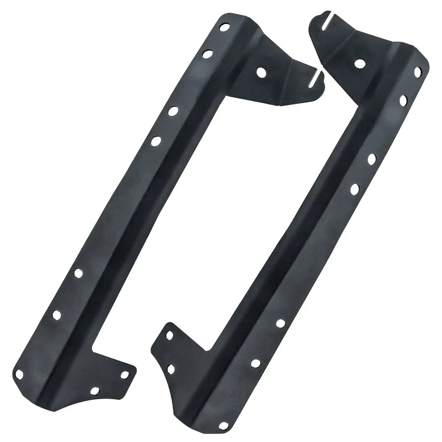 Jeep JK Upper Windshield Brackets + Light Combo