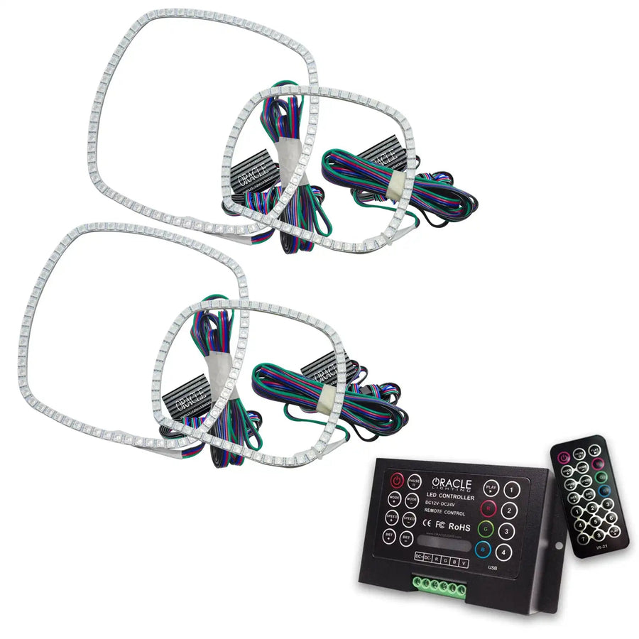 2011-2014 Dodge Charger LED Headlight Halo Kit with 2.0 Controller.