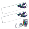 1992-1994 Chevrolet Blazer LED Headlight Halo Kit with Simple Controller.