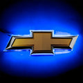 2014-2015 Chevrolet Camaro Illuminated LED Rear Bowtie Emblem with blue LEDs.