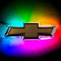 2014-2015 Chevrolet Camaro Illuminated LED Rear Bowtie Emblem with ColorSHIFT LEDs.