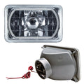 Pre-Installed 4x6" H4651/H4656 Sealed Beam Halo - All Colors