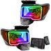  w 2009-2014 Ford F-150 Pre-Assembled Halo Headlights - Non HID - Chrome Housing with 2.0 Controller.