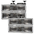 1995-2000 Chevrolet Tahoe Pre-Assembled Halo Headlights