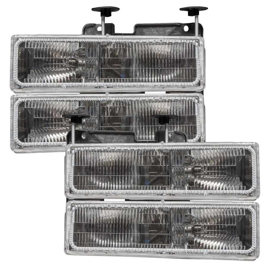 1995-2000 Chevrolet Tahoe Pre-Assembled Halo Headlights