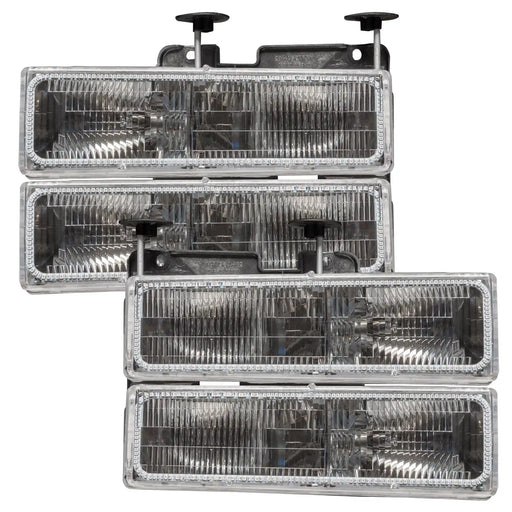 1992-1999 Chevrolet Suburban Pre-Assembled Halo Headlights