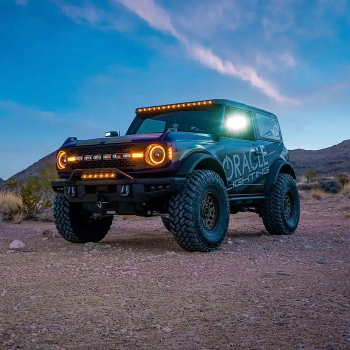 ORACLE Lighting Integrated Windshield Roof LED Light Bar System for 2021+ Ford Bronco