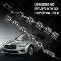 CAD Designed and developed in the USA for precision fitment.