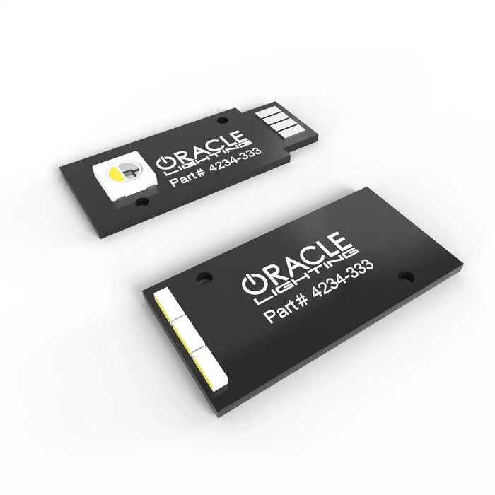 CAD render of LED circuit boards