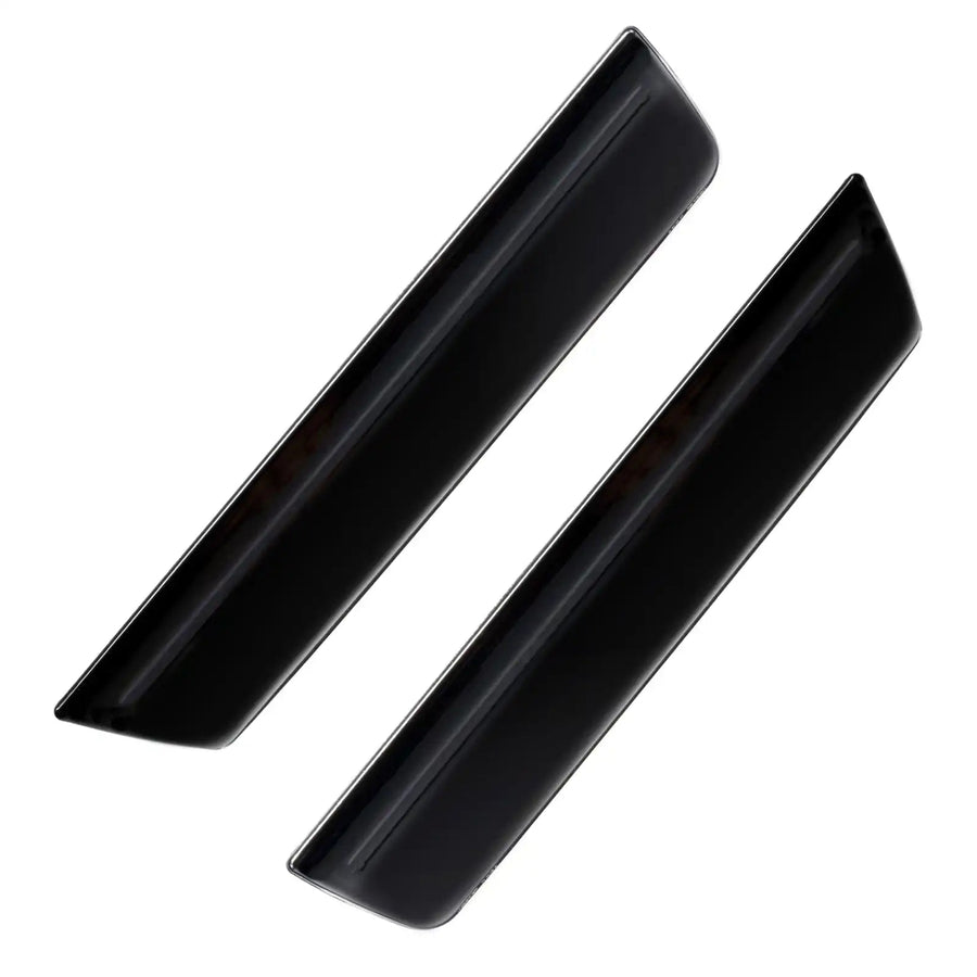 2011-2014 Dodge Charger Concept Sidemarker Rear Set with pitch black paint and ghosted lenses.
