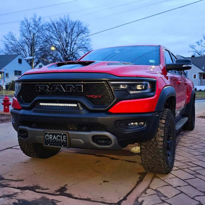 ORACLE Lighting 2019-2024 RAM Rebel/TRX Front Bumper Flush LED Light Bar System