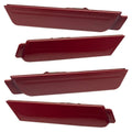 2010-2015 Chevrolet Camaro Concept SMD Sidemarker Set with red jewel paint and ghost lenses.