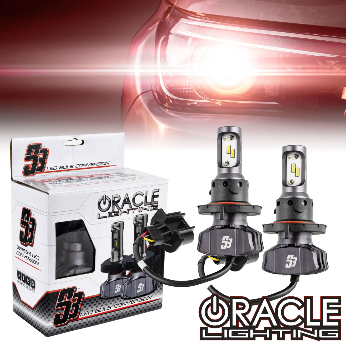 ORACLE Lighting H13 S3 LED Light Bulb Conversion Kit (Low Beam)