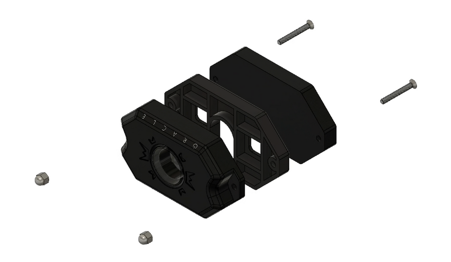 ORACLE Lighting Magnetic Rock Light Adapter - No-Drill Install (Single)