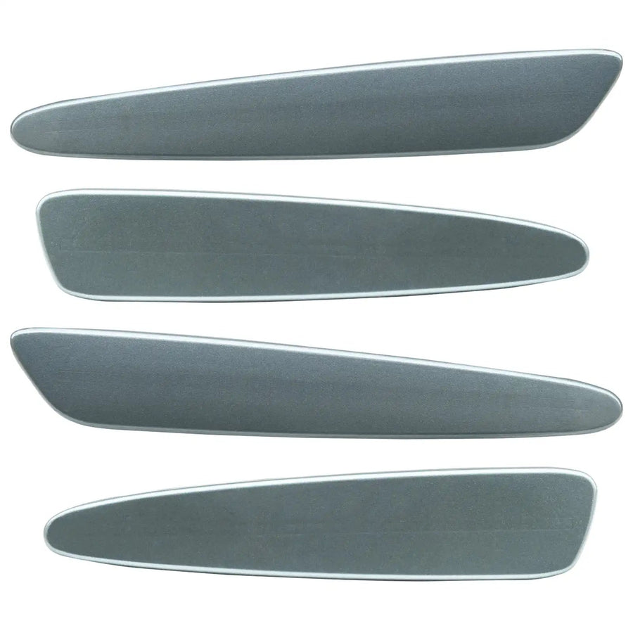 2005-2013 Chevrolet C6 Corvette Concept SMD Sidemarkers with sky gray metallic paint and ghost lenses.