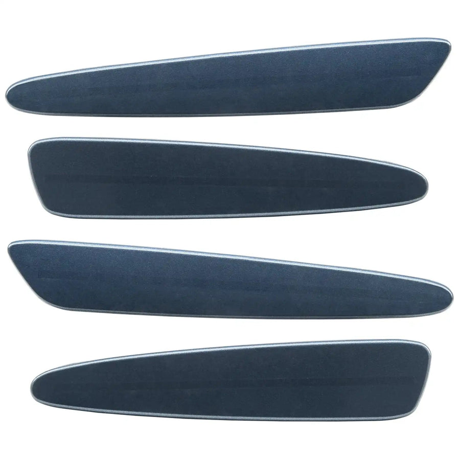 2005-2013 Chevrolet C6 Corvette Concept SMD Sidemarkers with sonic blue metallic paint and ghost lenses.