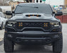 RAM TRX with 7" Multifunction LED Spotlights installed in the grill.
