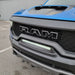 Close up of a Front Bumper Flush LED Light Bar System installed on a RAM TRX.