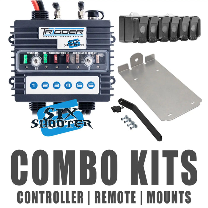 TRIGGER 6 SHOOTER Controller Combo Kits