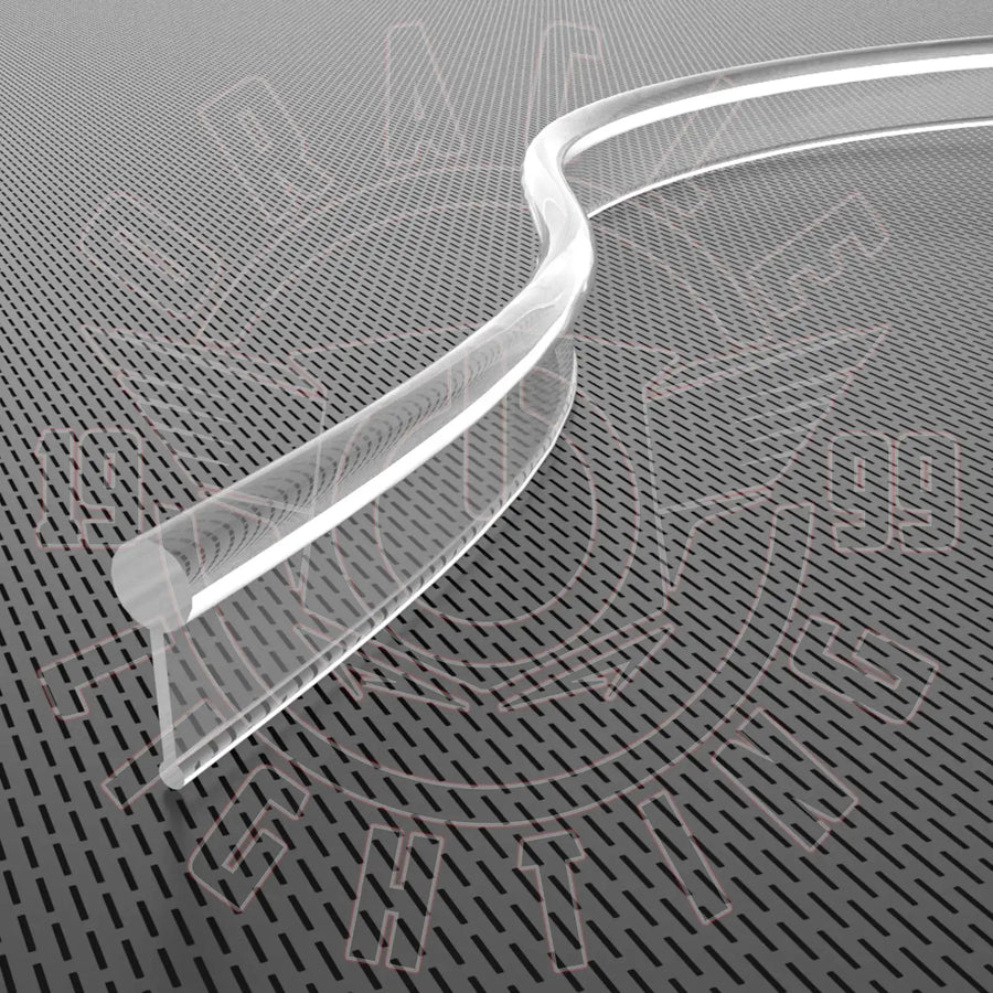 Fiber optic strip