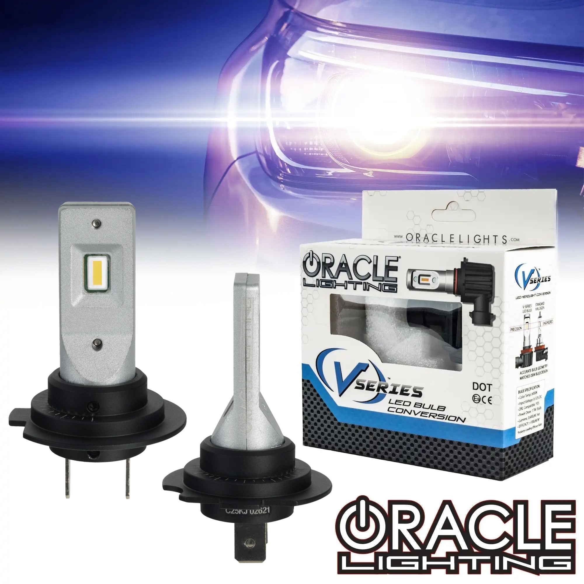 ORACLE H7 - VSeries LED Headlight Bulb Conversion Kit