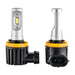 H11 Vseries LED bulbs side view and front view