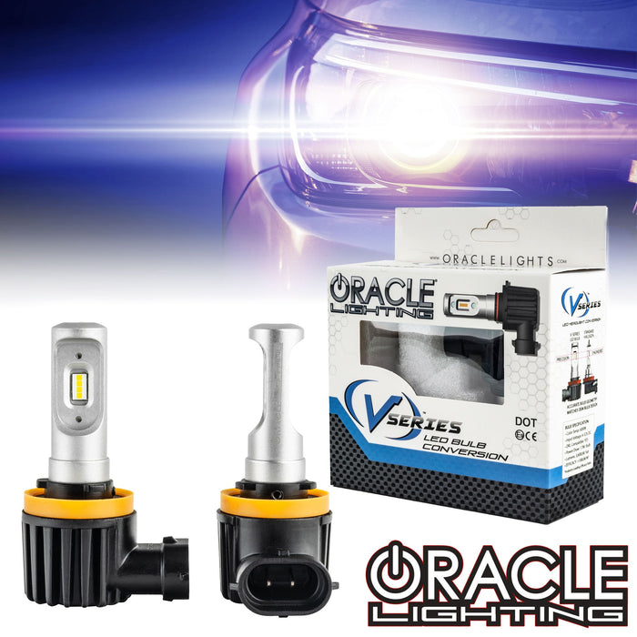 ORACLE Lighting H11 - VSeries LED Light Bulb Conversion Kit High/Low Beam (Projector)