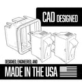 Mercedes-Benz Sprinter W907/W910 (2018+) Dual In-Dash Switch Pod - PRE-ORDER, CAD designed switches made in the USA
