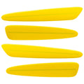 2005-2013 Chevrolet C6 Corvette Concept SMD Sidemarkers with velocity yellow paint and ghost lenses.