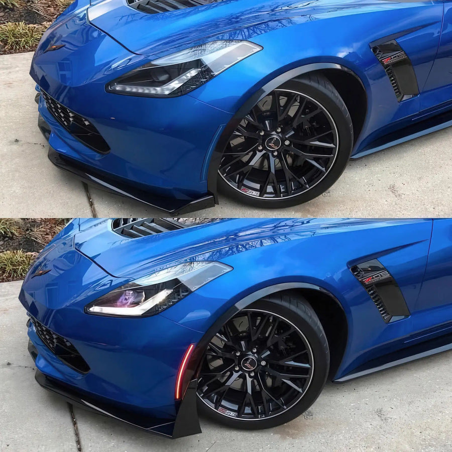 2014-2019 Chevrolet C7 Corvette LED Sidemarker Set - Plug & Play | Bridgelux SMD