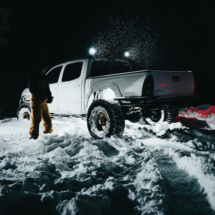 ORACLE Lighting White Underbody Wheel Well Rock Light Kit - 4 Piece