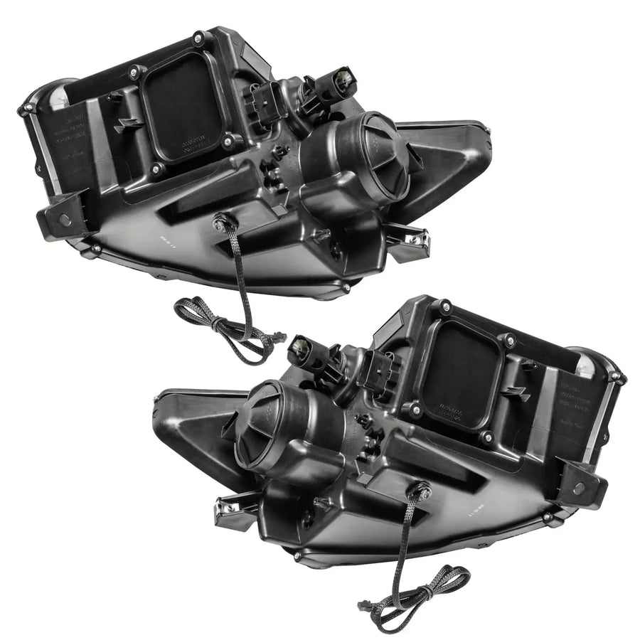 Rear view of Ford Mustang Pre-Assembled Headlights