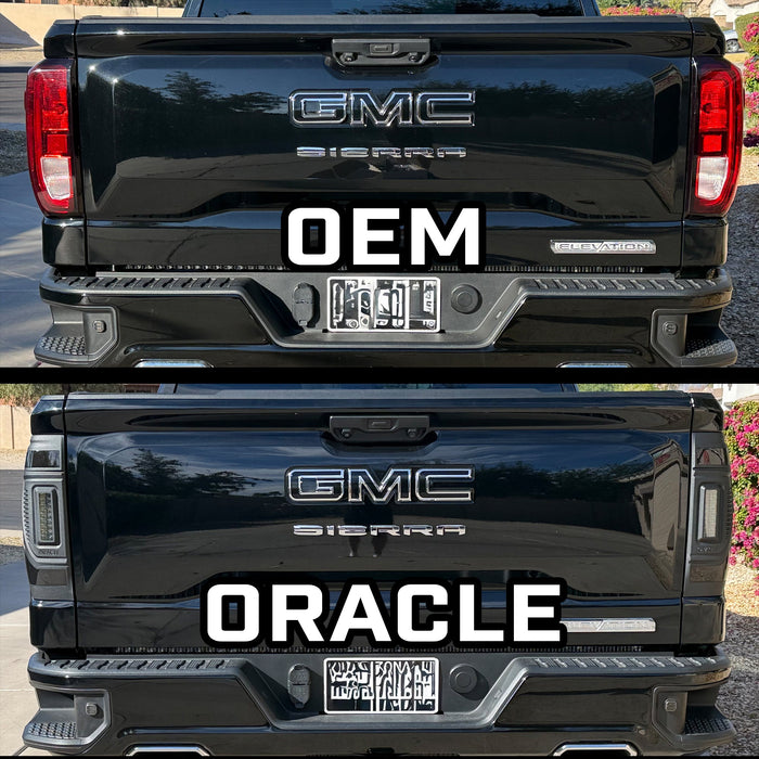 ORACLE Lighting Flush Style LED Tail Lights for 2019-2026 GMC Sierra