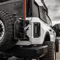V2 | 2021-2025 Ford Bronco Flush Mount LED Tail Lights - Low Profile | 1,400 Lumens | LED Models