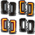 V2 | 2021-2025 Ford Bronco Flush Mount LED Tail Lights - Low Profile | 1,400 Lumens | LED Models