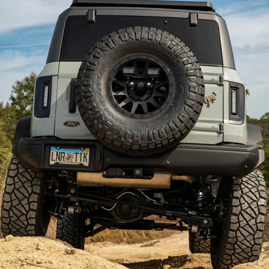 V2 | 2021-2025 Ford Bronco Flush Mount LED Tail Lights - Low Profile | 1,400 Lumens | LED Models