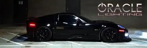 Side view of C6 corvette with sidemarkers on