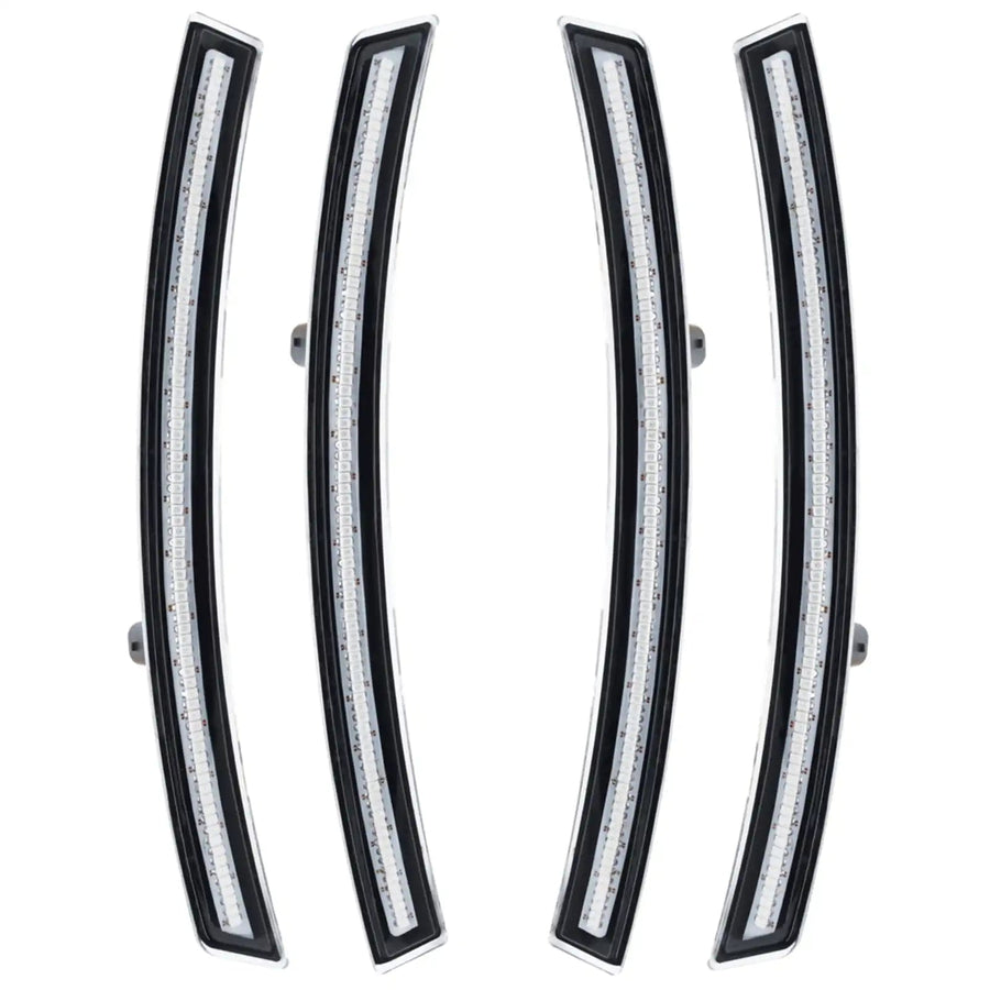 2014-2019 Chevrolet C7 Corvette Concept Sidemarker Set with clear lenses.