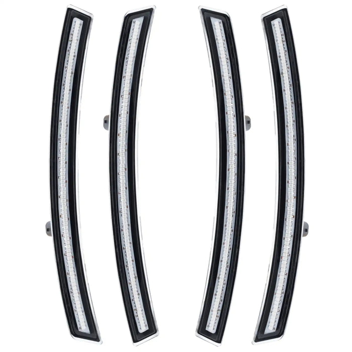 2014-2019 Chevrolet C7 Corvette Concept Sidemarker Set with clear lenses.