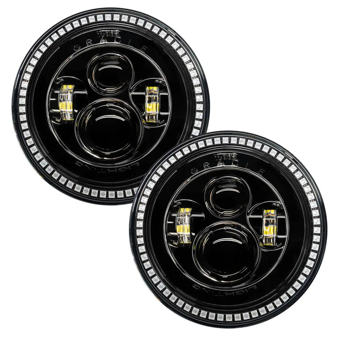 7" High Powered LED Headlights