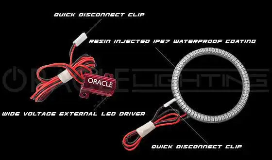 Challenger surface mount halo diagram with parts labeled